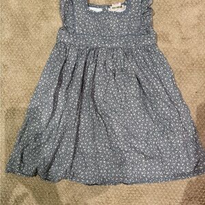 Bonpoint Blue Floral Kids Dress